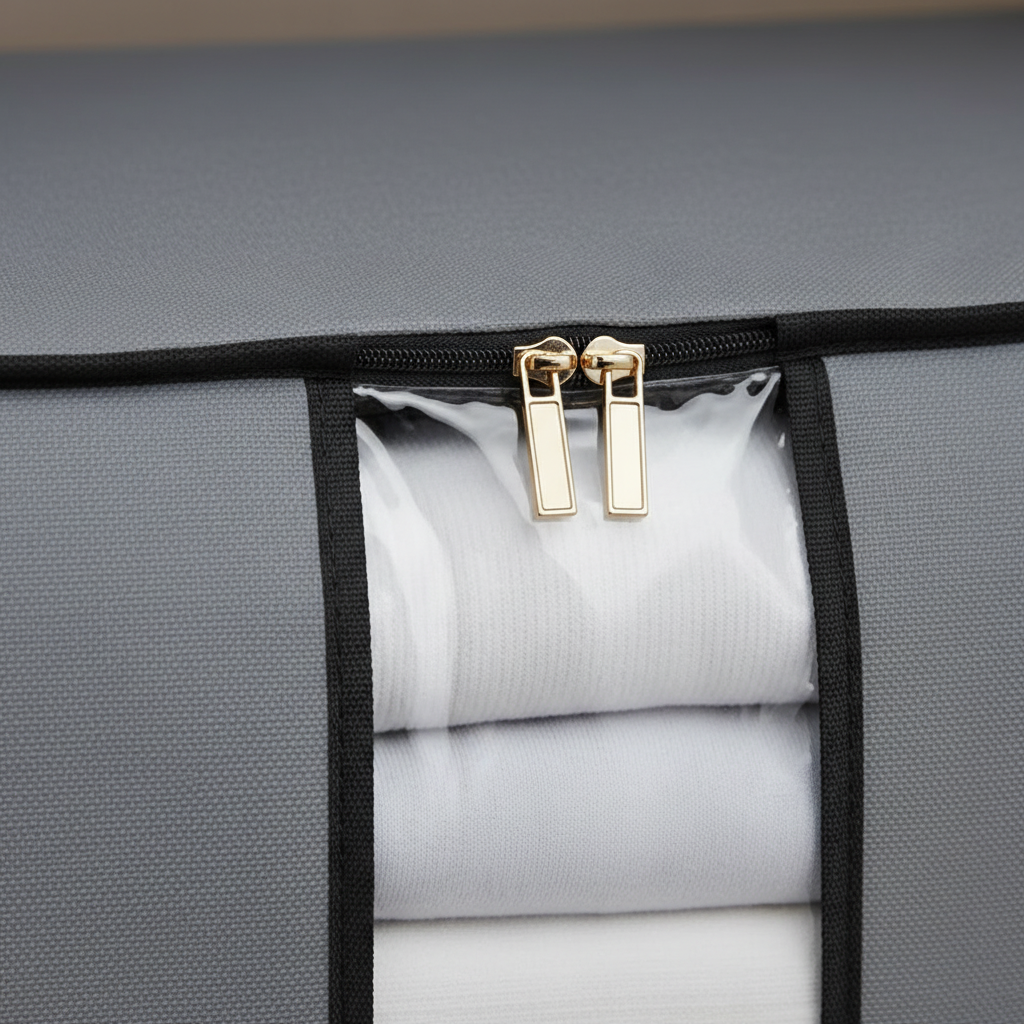 3 Compartment Clothes Storage Organizer Bag