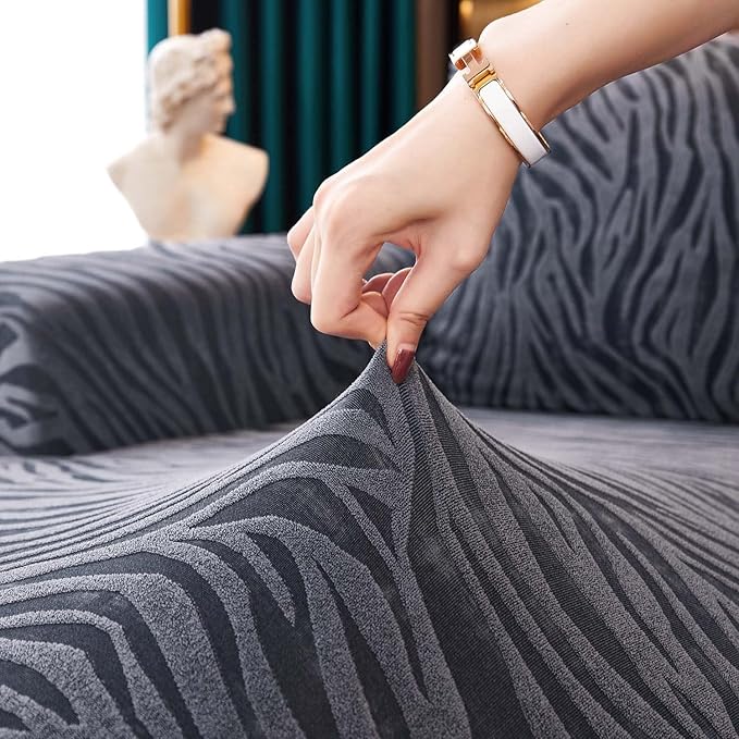 Zebra Velvet Sofa Covers