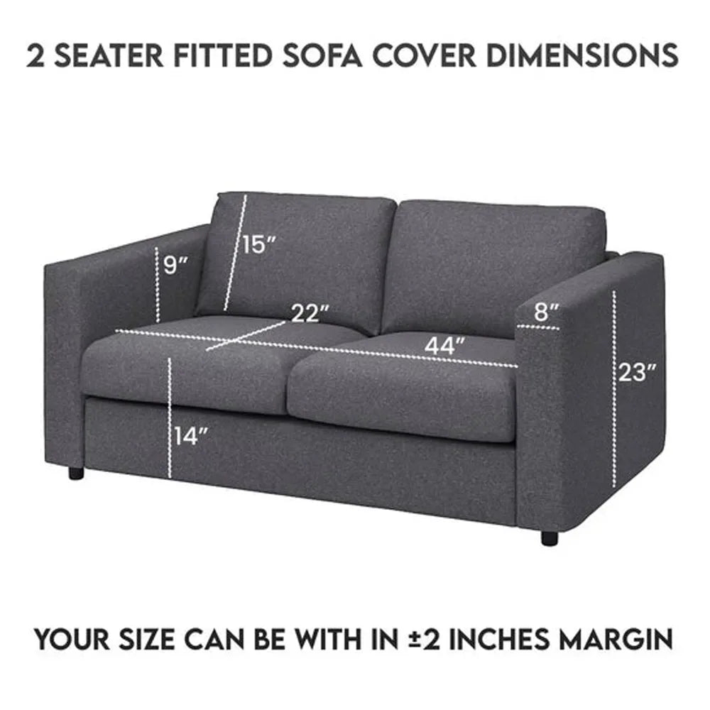Turkish Mesh Sofa Cover - Dark Brown - My Royal Choice
