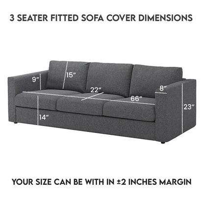 Turkish Mesh Sofa Cover - Dark Brown - My Royal Choice