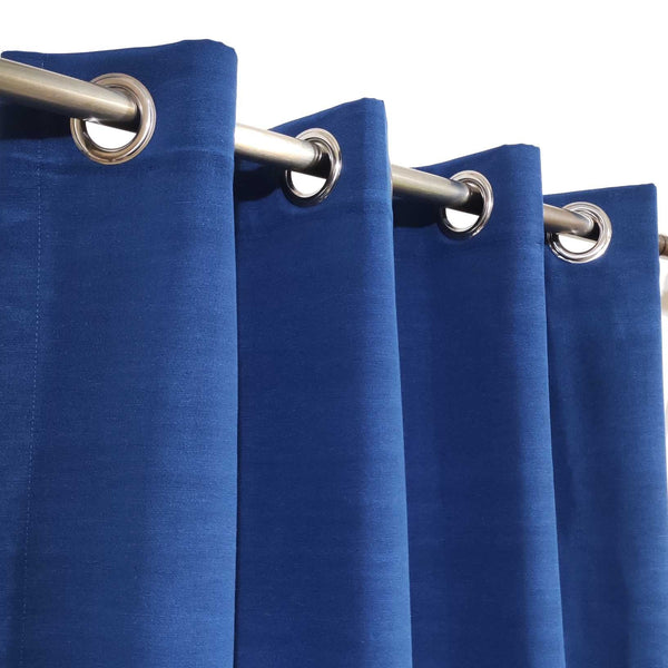 Plain Blue - Duck Cotton Curtain