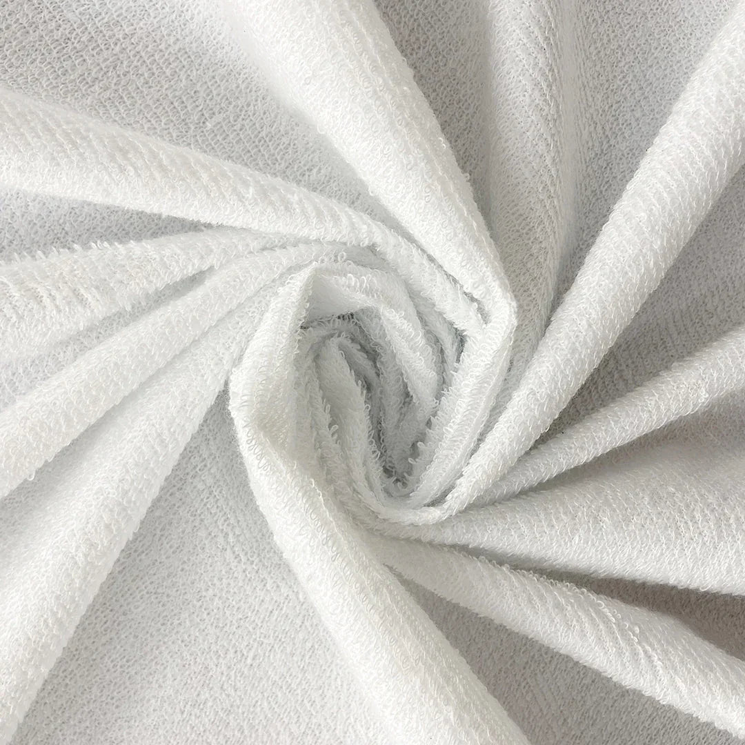 Premium & Export Quality Terry Cotton 100% Waterproof Fitted Style Mattress Protector - White - My Royal Choice
