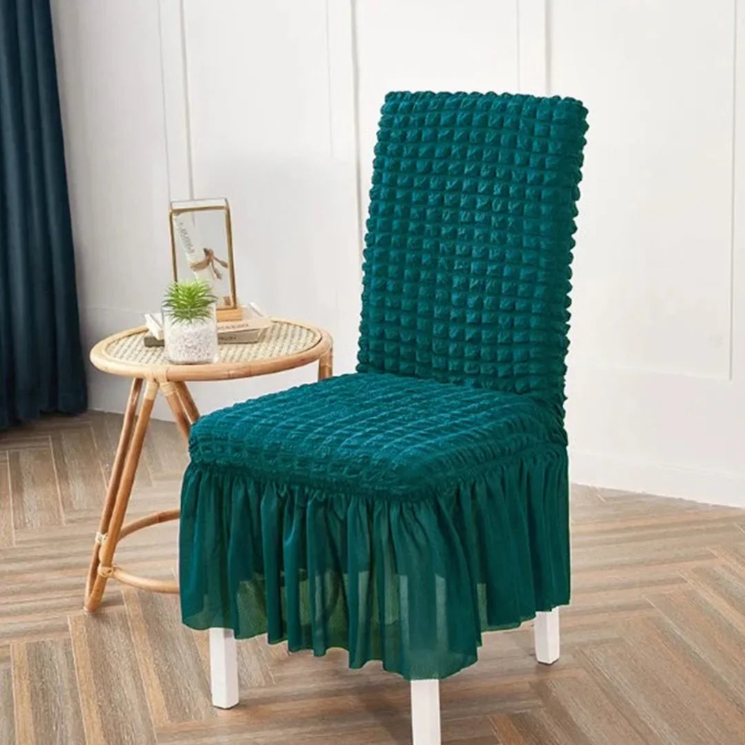 Bubble Style Chair Cover- Zinc - My Royal Choice