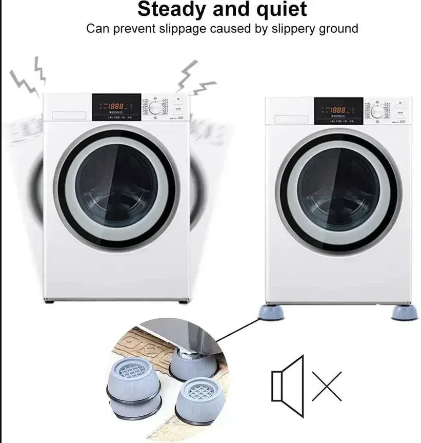 4 Pcs Anti Vibration Pads For Washing Machine Feet - My Royal Choice