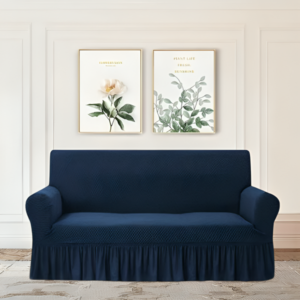 TURKISH STYLE SOFA COVERS - BLUE