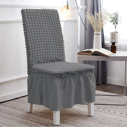 Bubble Style Chair Cover- Grey - My Royal Choice