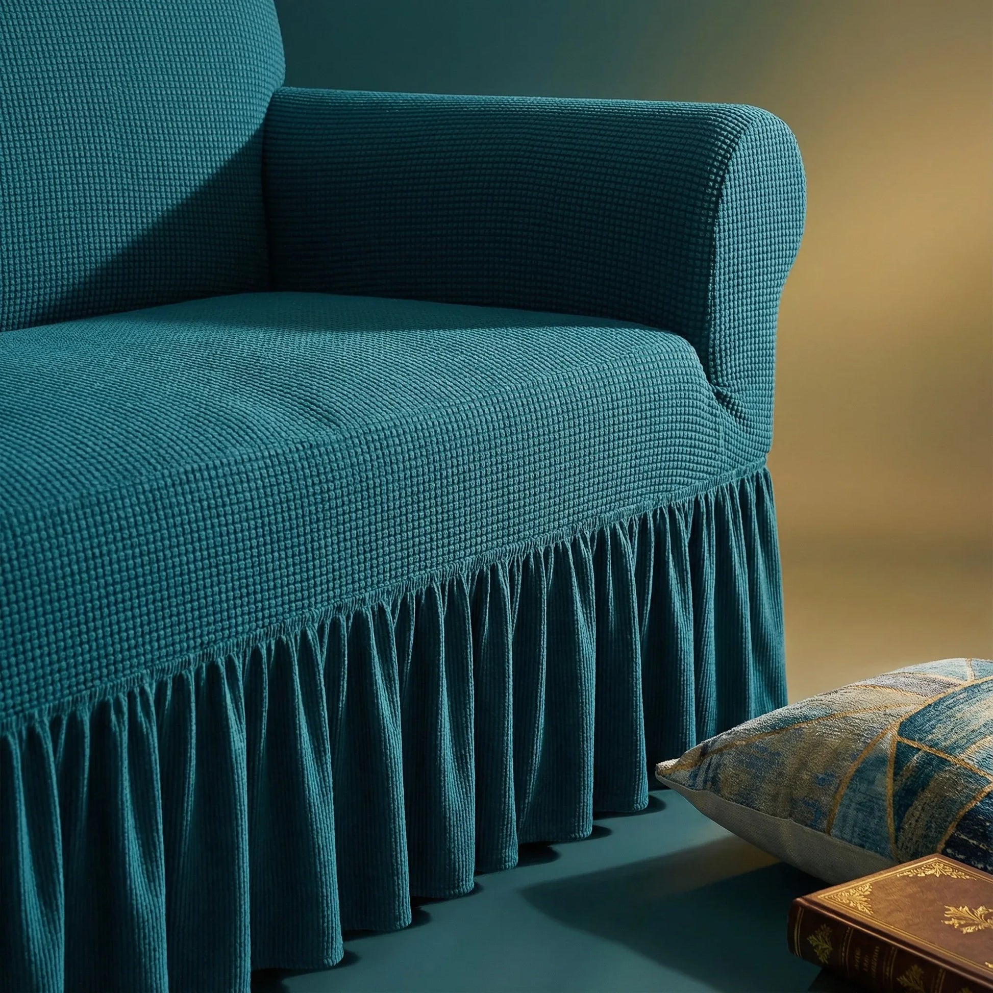Turkish Mesh Sofa Cover - Zinc - My Royal Choice